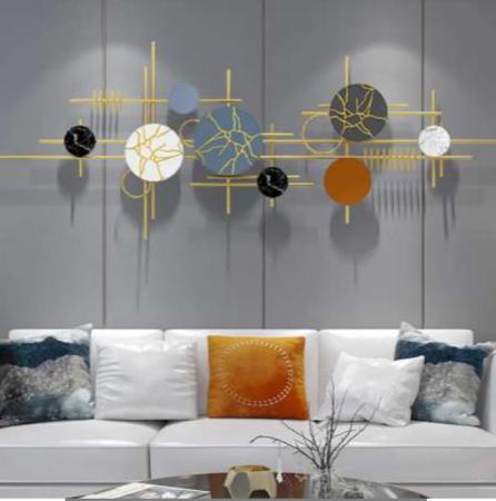 Metal Wall Art Decor For Bedroom