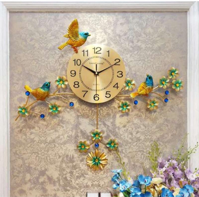 Wall Clock with Bird Coming Out at Latest Price