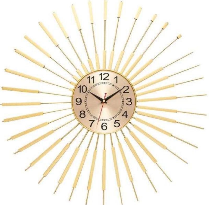 Sun Shape Wall Clock