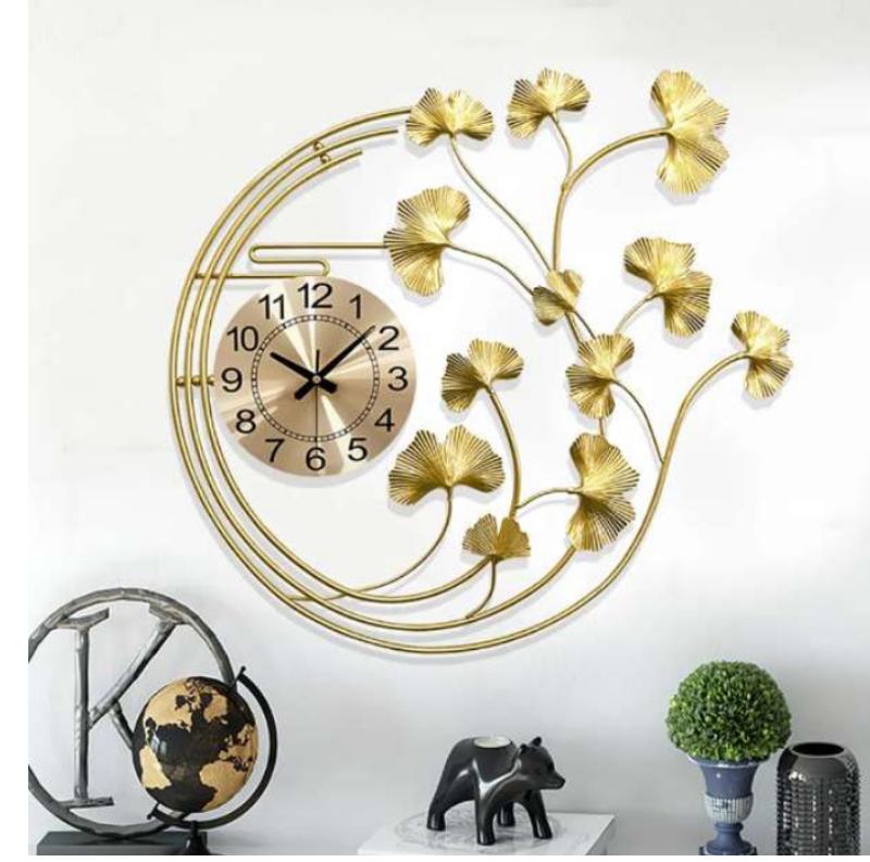 Gold Plated Wall Clock in India| Clocks-Home & Kitchen